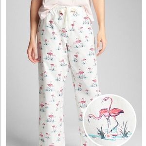 GAP | Intimates u0026 Sleepwear | Love By Gap Pink Flamingo Drawstring Pajama  Bottom | Poshmark